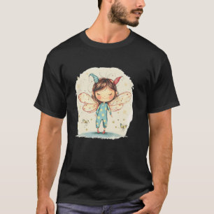 Camiseta Fada no Design de Pijama para Momentos Aconchegant
