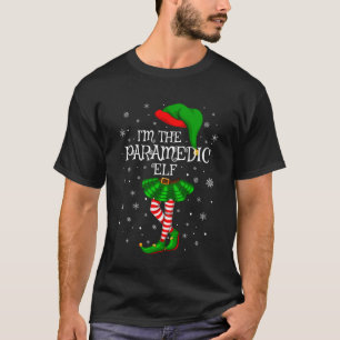 Camiseta Fada Paramédico Natal Família Grupo Mulheres Menin