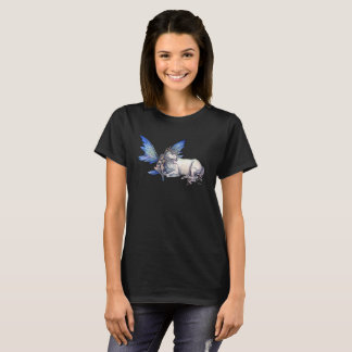 Camiseta Fada Parente e Unicórnio por Molly Harrison
