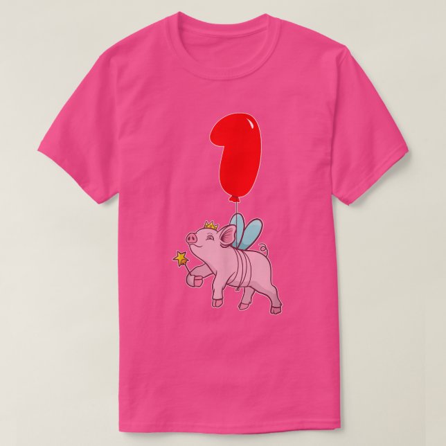 Camiseta Fada-primeiro aniversario-Fada-Fada-Fada-Fada-Fada (Frente do Design)