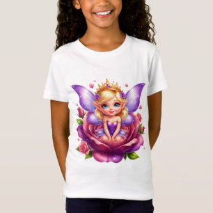 Camiseta Fada Roxa Mágica Para Amantes de Fantasia
