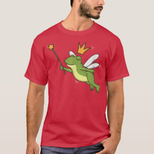 Camiseta Fada Sapo Selvagem Selvagem Mística Sapo Animal Fa