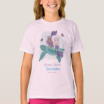 Camiseta Fada - Sereia Quinceañera 15 Birthday<br><div class="desc">Cute Memaids Quinceañera t-shirt para conto de fadas/ sob o tema do mar Quinceañera 15 Birthday gang.</div>