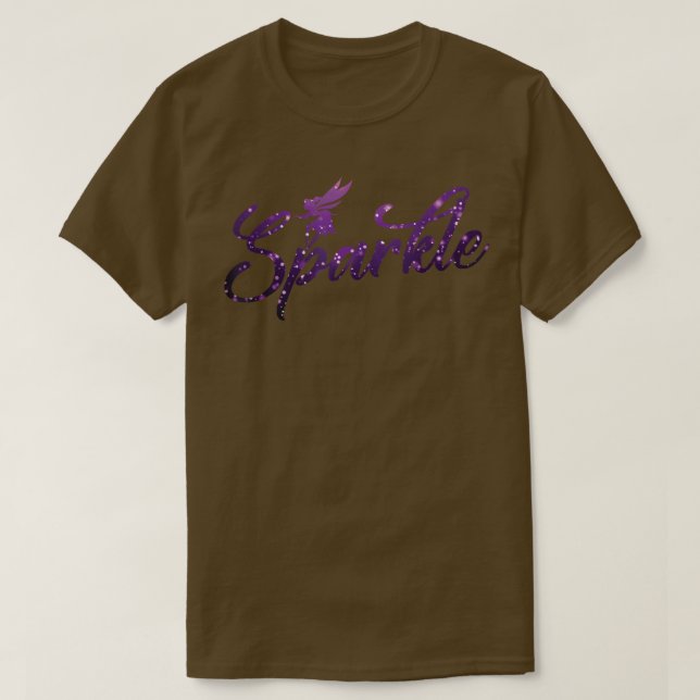 Camiseta Fada Sparkle como Fairy Tale (Frente do Design)