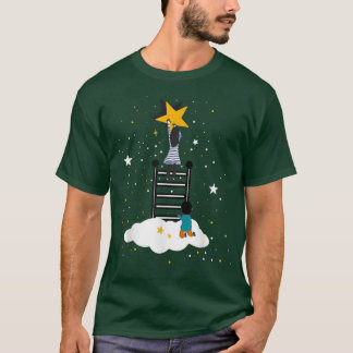 Camiseta Fada-Tale Dreamy Surreal Reach Para As Estrelas Py