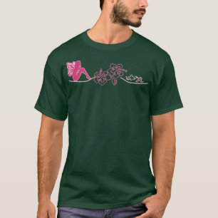 Camiseta Fada Tribal Trabalho de arte T hibiscus e fadas