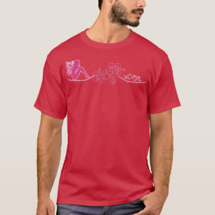 Camiseta Fada Tribal Trabalho de arte T hibiscus e fadas