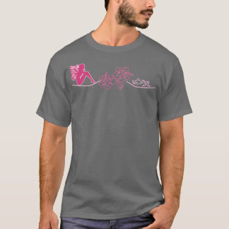Camiseta Fada Tribal Trabalho de arte Thibiscus e fadas