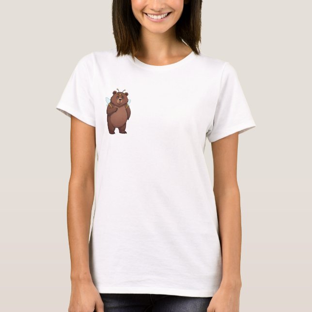 Camiseta Fada Urso Gentil (Frente)