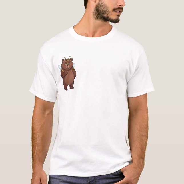 Camiseta Fada Urso Gentil (Frente)