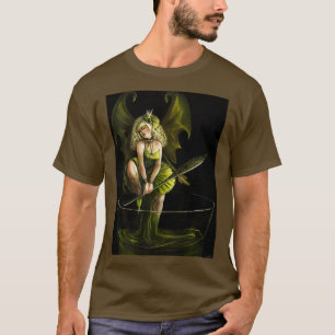 Camiseta fada verde de absinthe