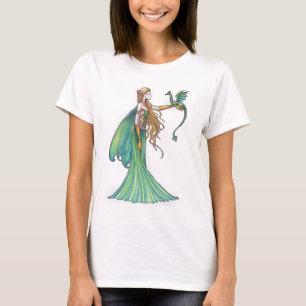 Camiseta Fada Verde Disciplina Dragão por Molly Harrison