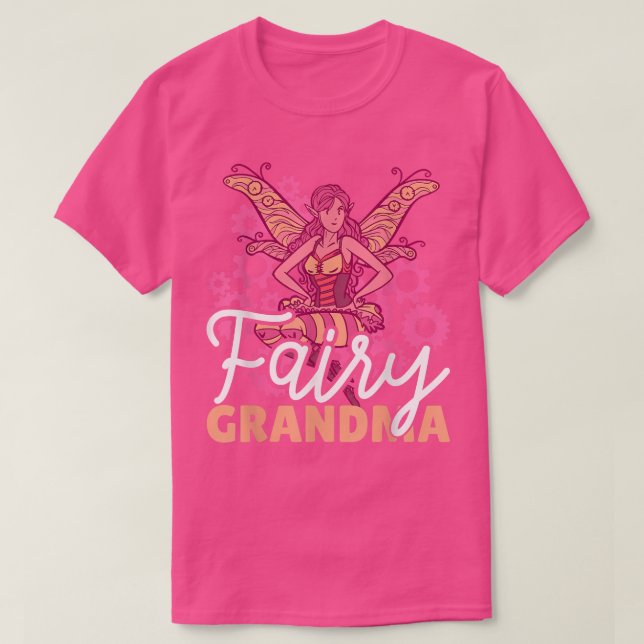 Camiseta Fada vovó (Frente do Design)