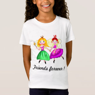 Camiseta Fadas customizáveis da princesa dos melhores