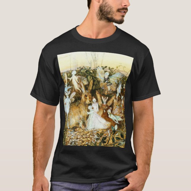 Camiseta Fadas e Coelho (Frente)