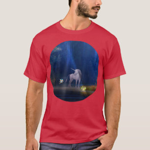 Camiseta Fadas e Unicórnios na Floresta
