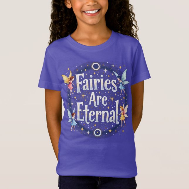Camiseta Fadas Encantadoras são Crianças de Fada Magia Eter (Frente)