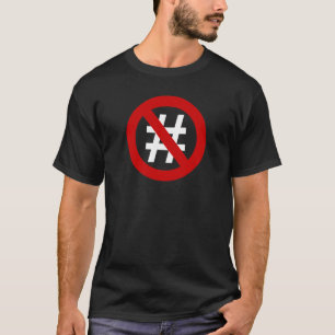 Camiseta Fadiga de Hashtag