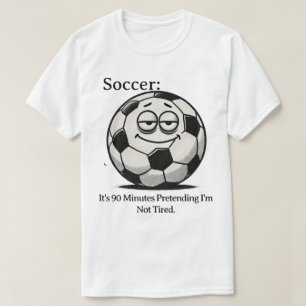 Camiseta Fadiga Humor no futebol