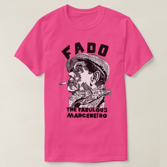 Camiseta Fado Marceneiro (Frente do Design)