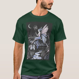 Camiseta Faecore Fairy Night Fairycore Fantasy Magia Nature