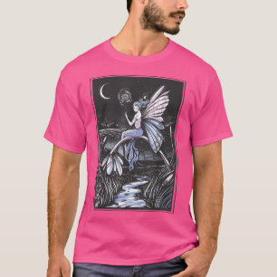 Camiseta Faecore Fairy Night Fairycore Fantasy Magia Nature