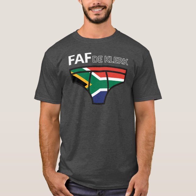 Camiseta Faf De Klerk - 2019 Springbok Rugby Cham (Frente)