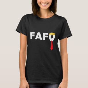 Camiseta Fafo F Por Aí Descubra O Culpado De Trump Af Engra