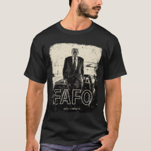 Camiseta Fafo Trump Aflito Presidente Trump Fafo