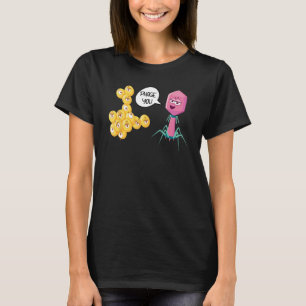 Camiseta Fago Você Funge Bacteriófago