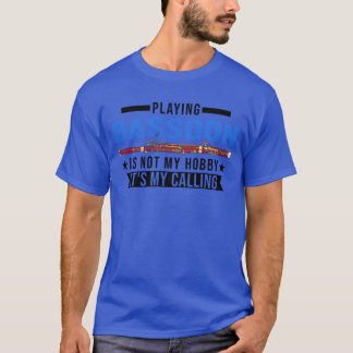 Camiseta Fagote Hobby Flautista Tocador menino