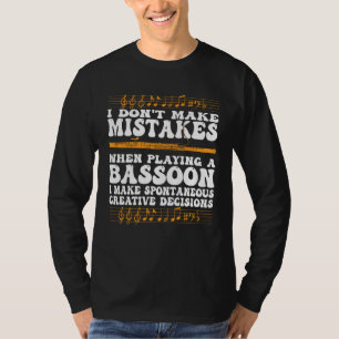 Camiseta Fagotista Fagote Experiente 7