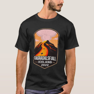 Camiseta Fagradalsfjall Mountain Volcano Erupted Islândia 2
