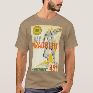 Camiseta Fahrenheit 451 Ray Bradbury 