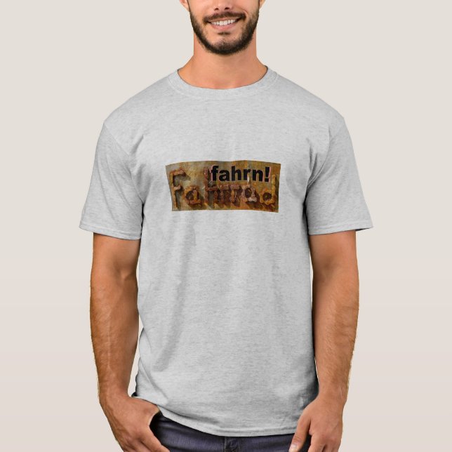 Camiseta Fahrrad Fahrn! -  (Frente)