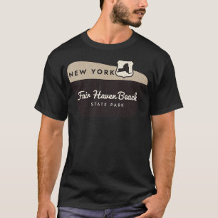 Camiseta Fair Haven Beach State Park New York - Sinal de Bo