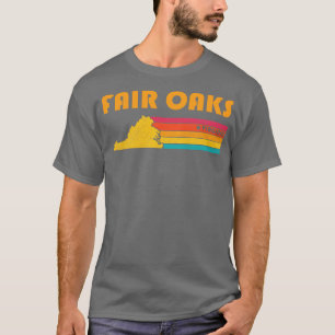 Camiseta Fair Oaks Virginia Vintage aflita Souvenir