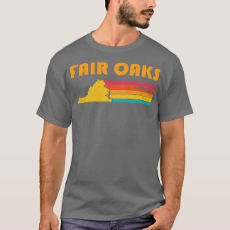 Camiseta Fair Oaks Virginia Vintage aflita Souvenir