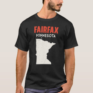 Camiseta Fairfax Minnesota USA State America Viagem Minneso