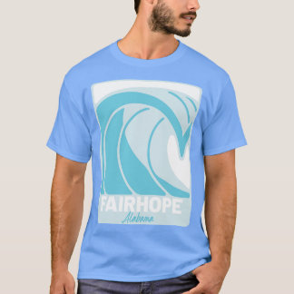Camiseta Fairhope Beach Alabama Atlantic Ocean AL Crashing