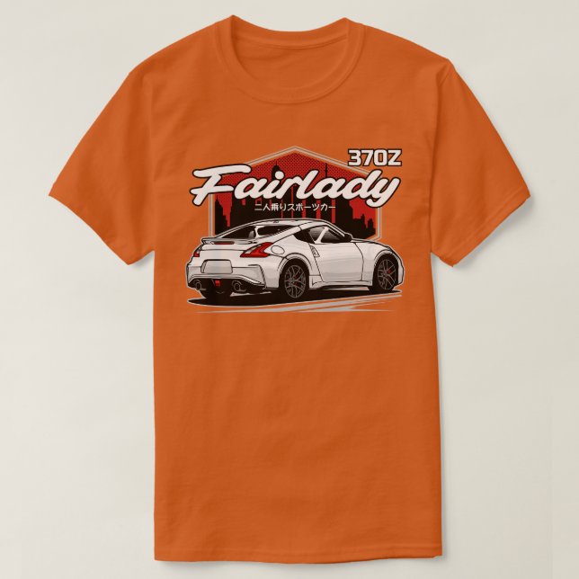 Camiseta FairLady Z 370Z Z34 (Frente do Design)