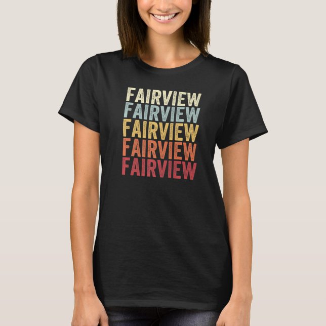 Camiseta Fairview Pennsylvania Fairview PA Retro Vintage Te (Frente)