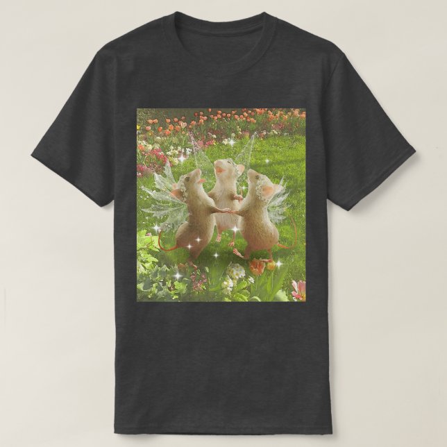 Camiseta Fairy Grunge Fairycore Aestic Butterly Wings Co (Frente do Design)