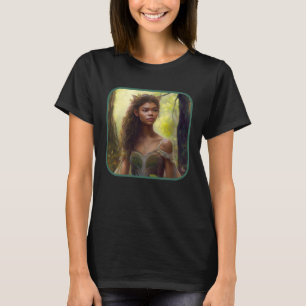 Camiseta Fairy Grunge Fairycore Fantasy Fairy Decor Black F