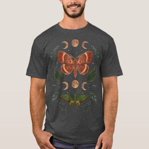 Camiseta Fairy Grunge Fairycore Gótico estético Luna Moth B
