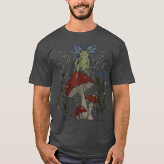 Camiseta Fairy Grunge Fairycore Sapo estético Mushroom Dar