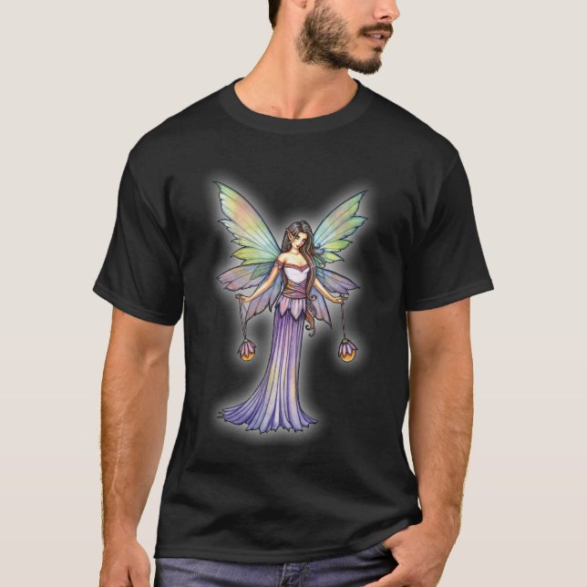 Camiseta Fairy Lights por Molly Harrison (Frente)