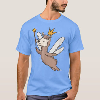 Camiseta Fairy Llama Wildlife Mystical Animal Llama Fairy L