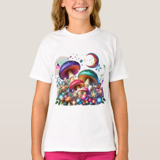 Camiseta Fairy mushroom png | Magic mushroom png | Moon mus