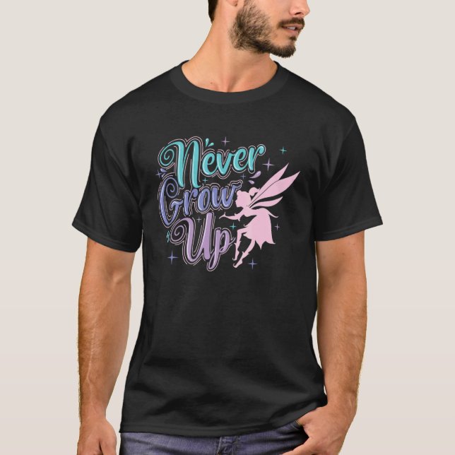 Camiseta Fairy Never Grow Up (Frente)